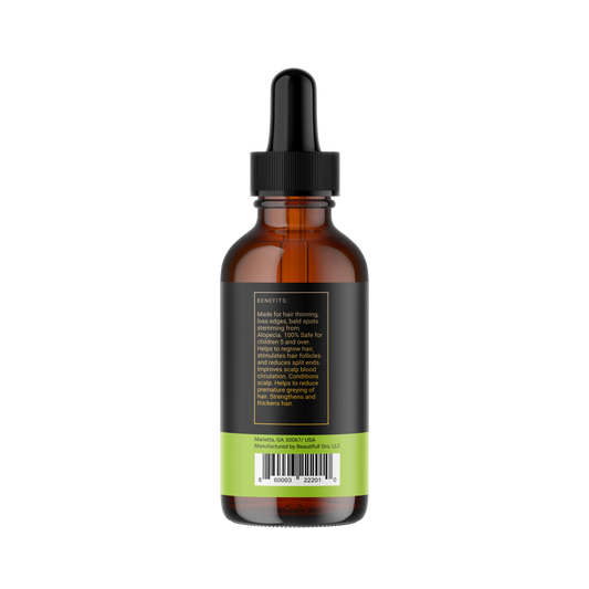 Hair Growth Oil for Thinning Hair & Scalp Health (Chebe Infused) – 4 oz