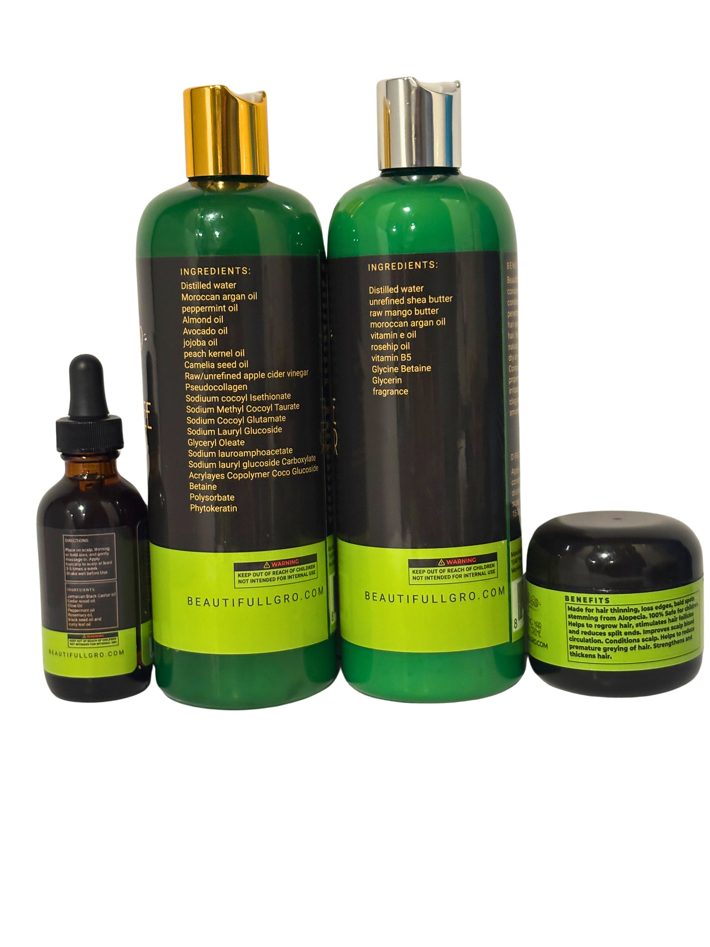 Hair Growth Starter System for Hair Loss & Scalp Health