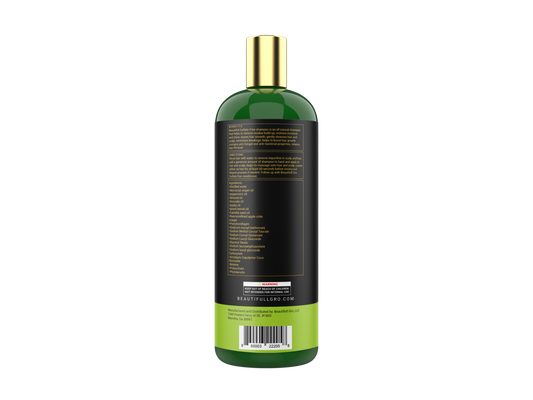 Sulfate-Free Shampoo for Thinning Hair & Dry Scalp (Apple Cider Vinegar & Peppermint) – 16.9 oz