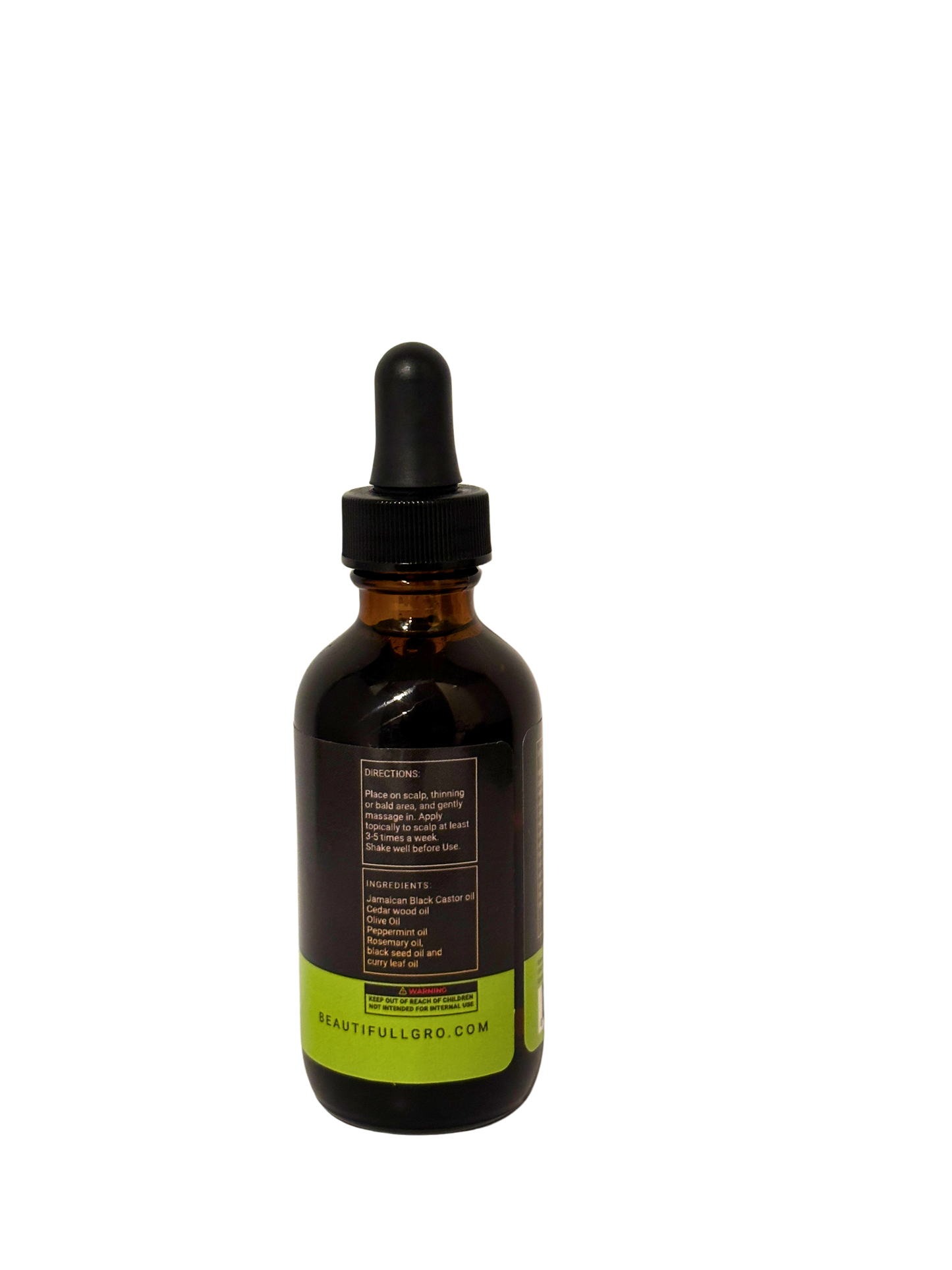 Hair Growth Oil for Hair Loss, Alopecia & Scalp Health – 2 oz