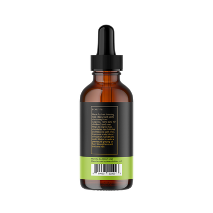 Hair Growth Oil for Hair Loss, Alopecia & Scalp Health – 2 oz