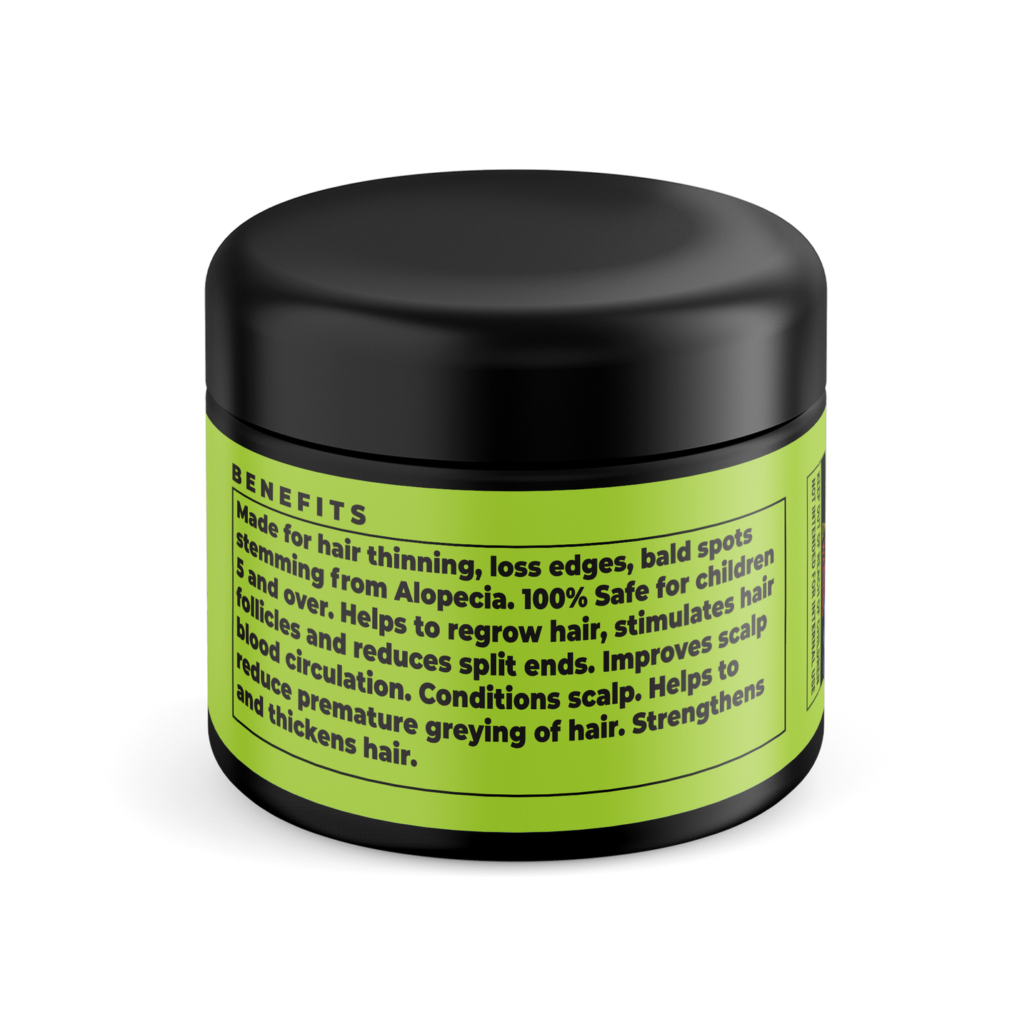 Moisturizing Hair Growth Creme for Hair Loss & Scalp Health – 4 oz