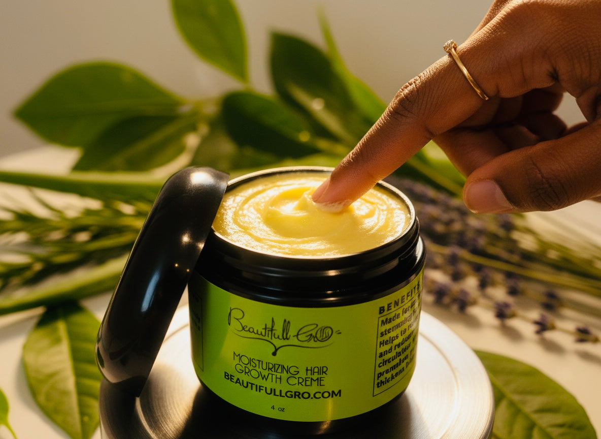 Moisturizing Hair Growth Creme for Hair Loss & Scalp Health – 4 oz