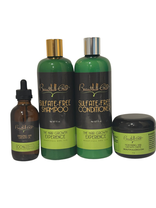 Complete Hair Growth System for Hair Loss, Alopecia & Scalp Health
