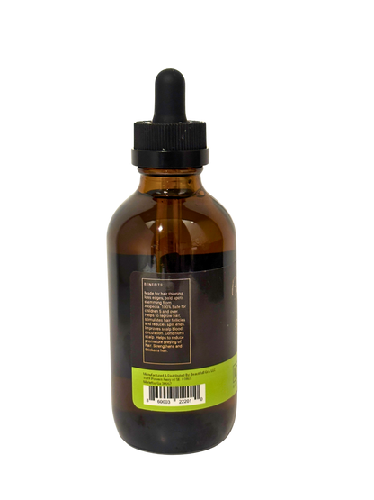 Hair Growth Oil for Hair Loss, Alopecia & Scalp Health – 4 oz