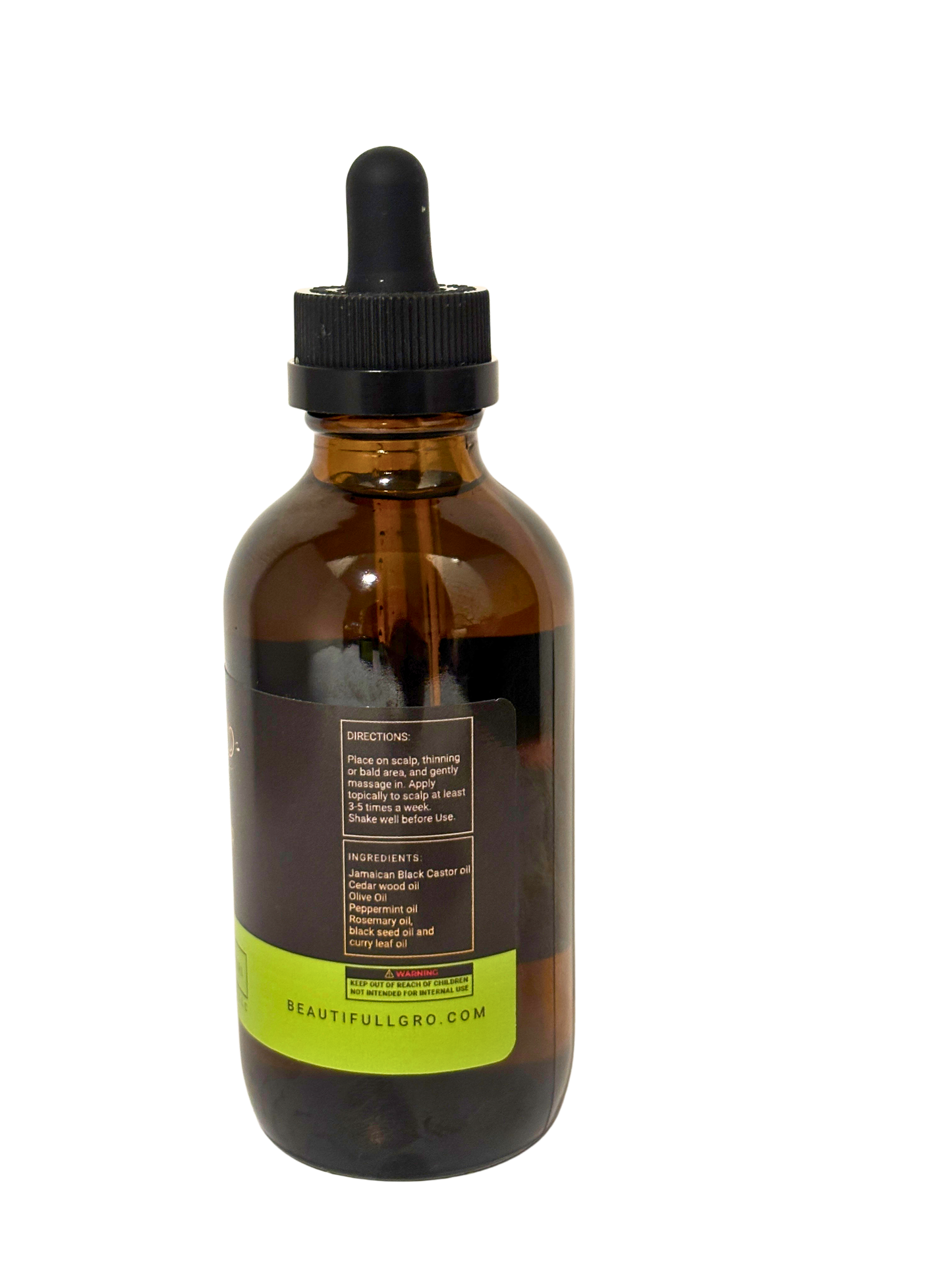 Hair Growth Oil for Hair Loss, Alopecia & Scalp Health – 4 oz