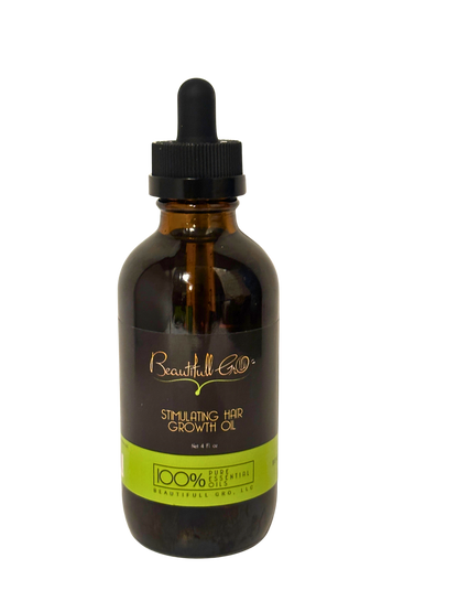 Hair Growth Oil for Hair Loss, Alopecia & Scalp Health – 4 oz