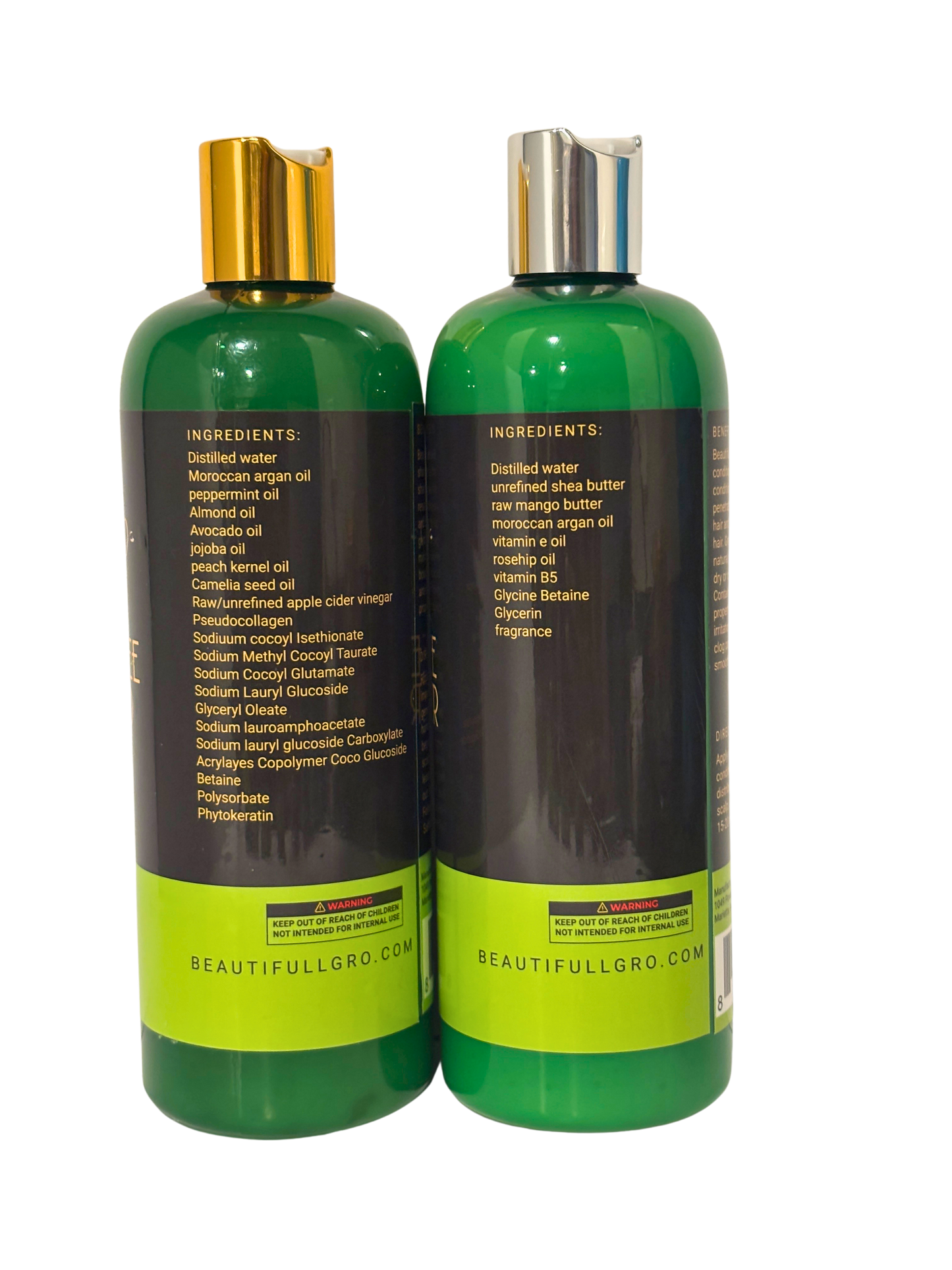Scalp Health Shampoo & Conditioner Bundle for Hair Loss