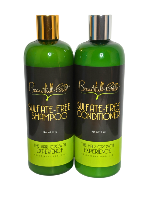Scalp Health Shampoo & Conditioner Bundle for Hair Loss