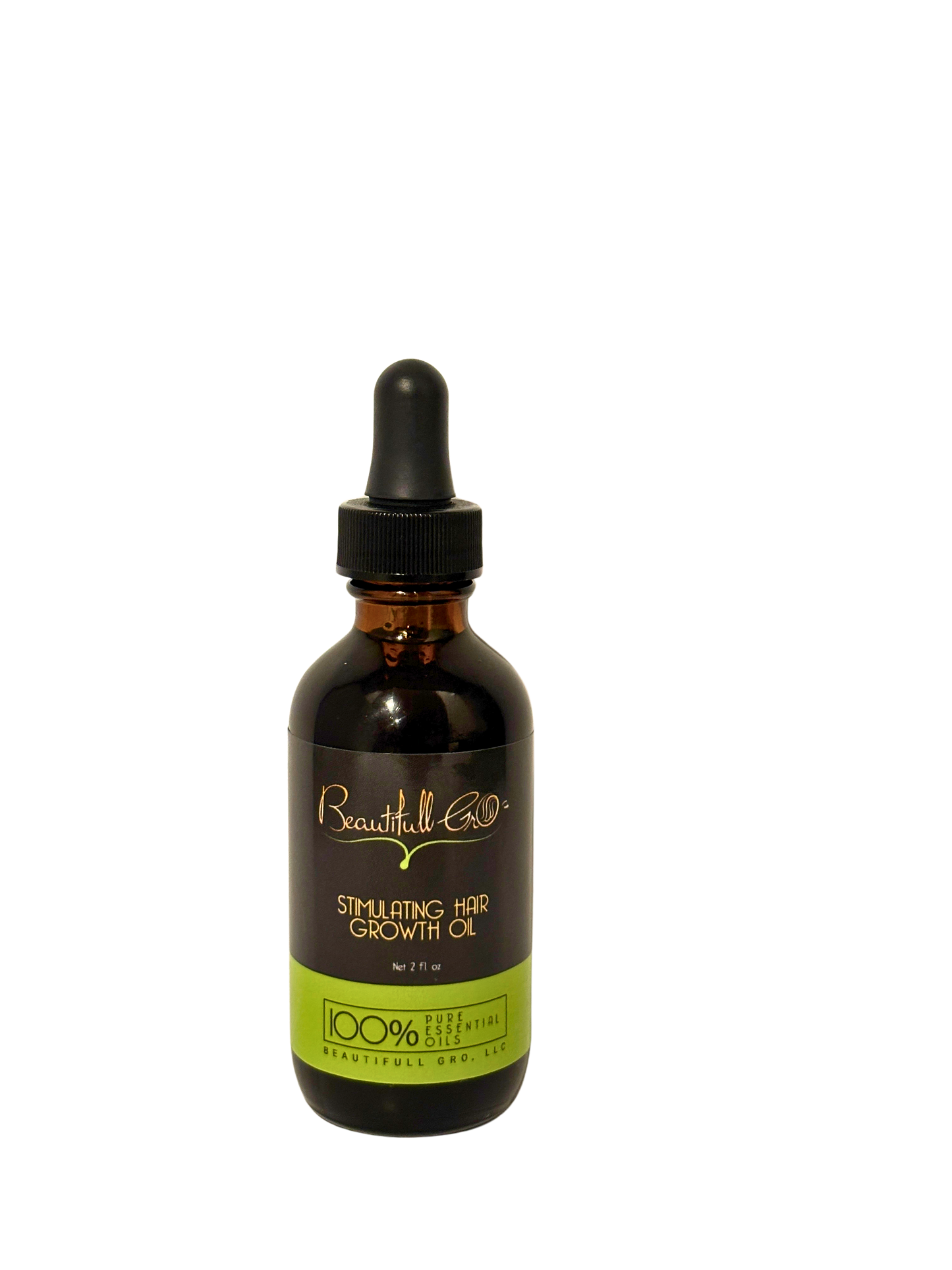 Hair Growth Oil for Hair Loss, Alopecia & Scalp Health – 2 oz