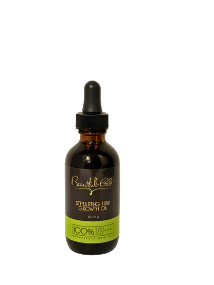 Hair Growth Oil for Hair Loss, Alopecia & Scalp Health – 2 oz