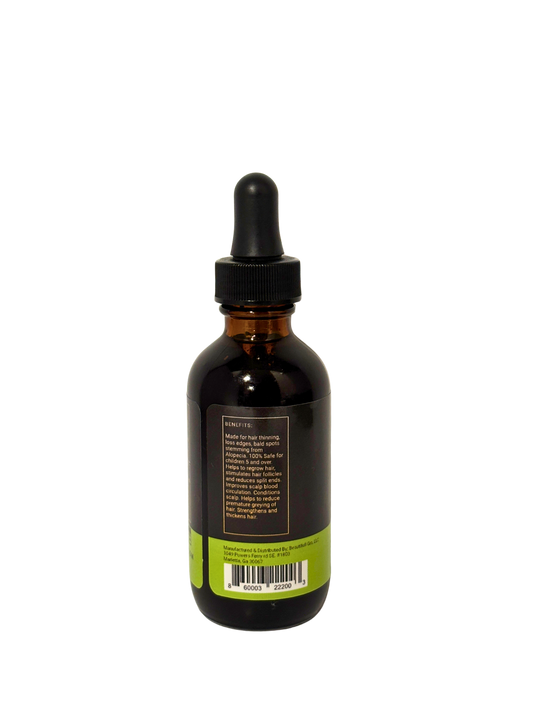 Hair Growth Oil for Hair Loss, Alopecia & Scalp Health – 2 oz