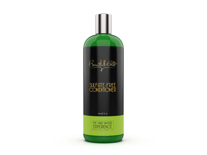 “Beautifull Gro sulfate-free conditioner for Black women that restores moisture, improves manageability, and supports healthy hair growth for 4C, 3C, coily, curly, dry, and kinky hair.”